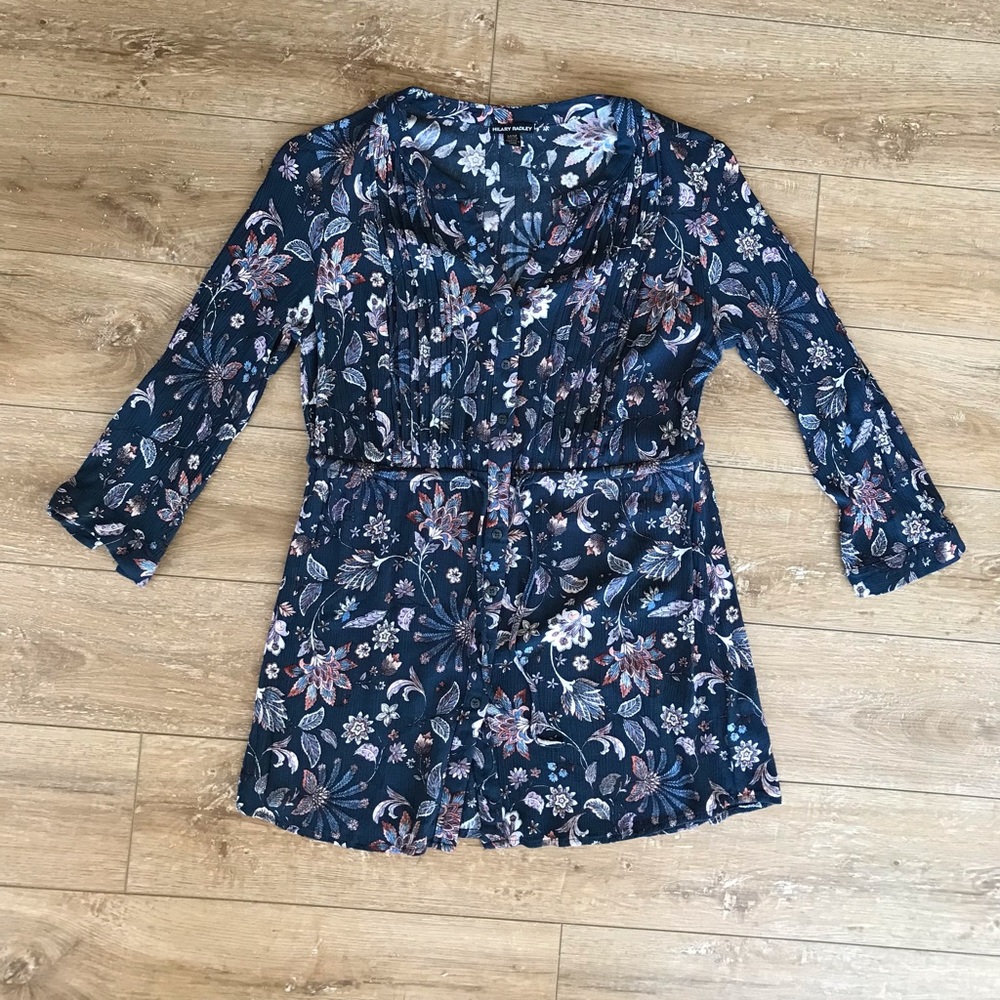 Hilary Radley Tunic Blouse